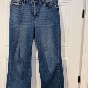 Judy Blue Dark Blue Flare Jeans